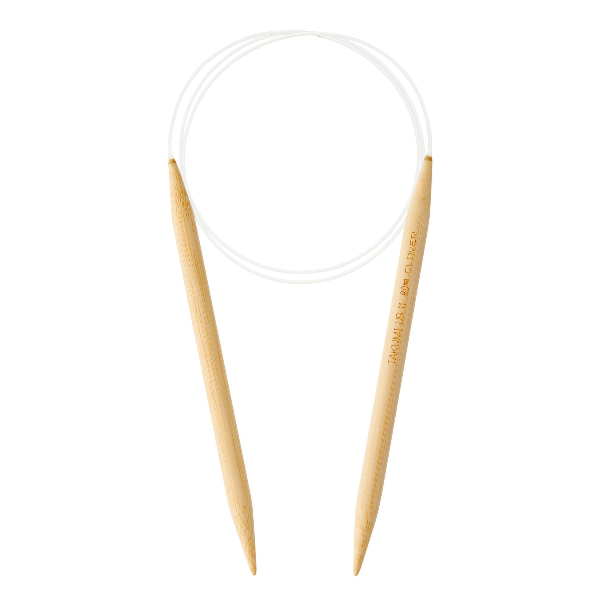 Clover Takumi® 36" Bamboo Circular Knitting Needles